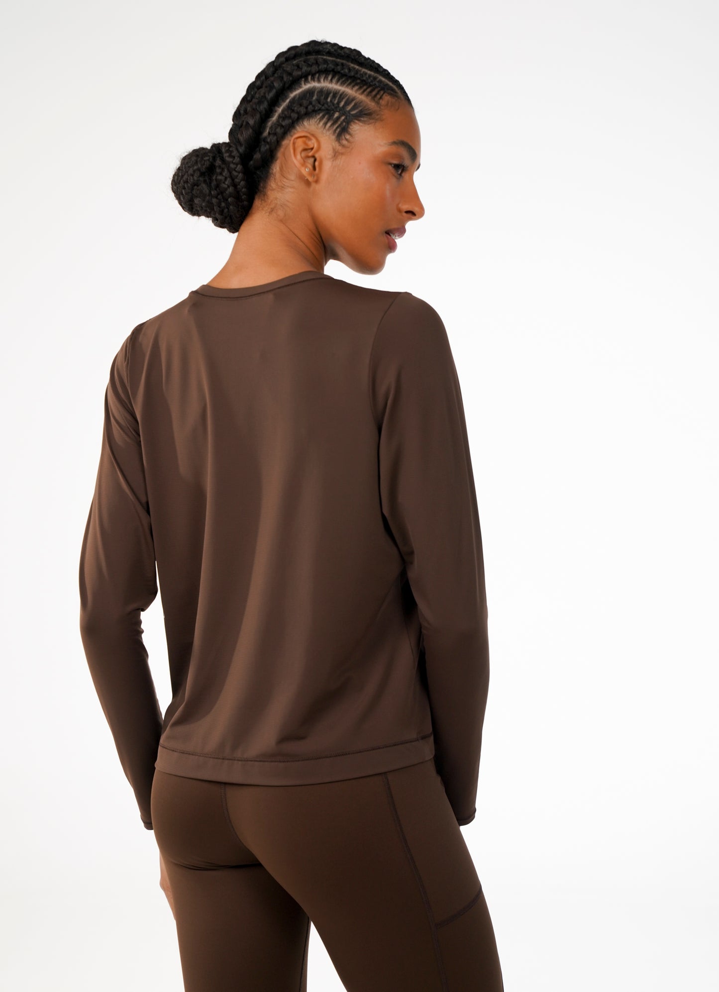 Camiseta Manga Longa CoolTouch (Cafe Torrado)