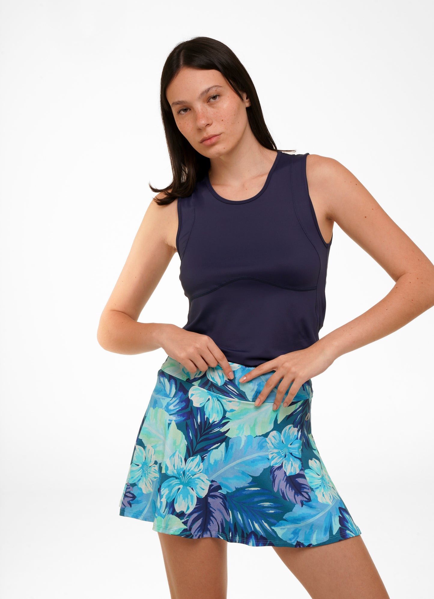 Short Saia Court (Blue Muse)