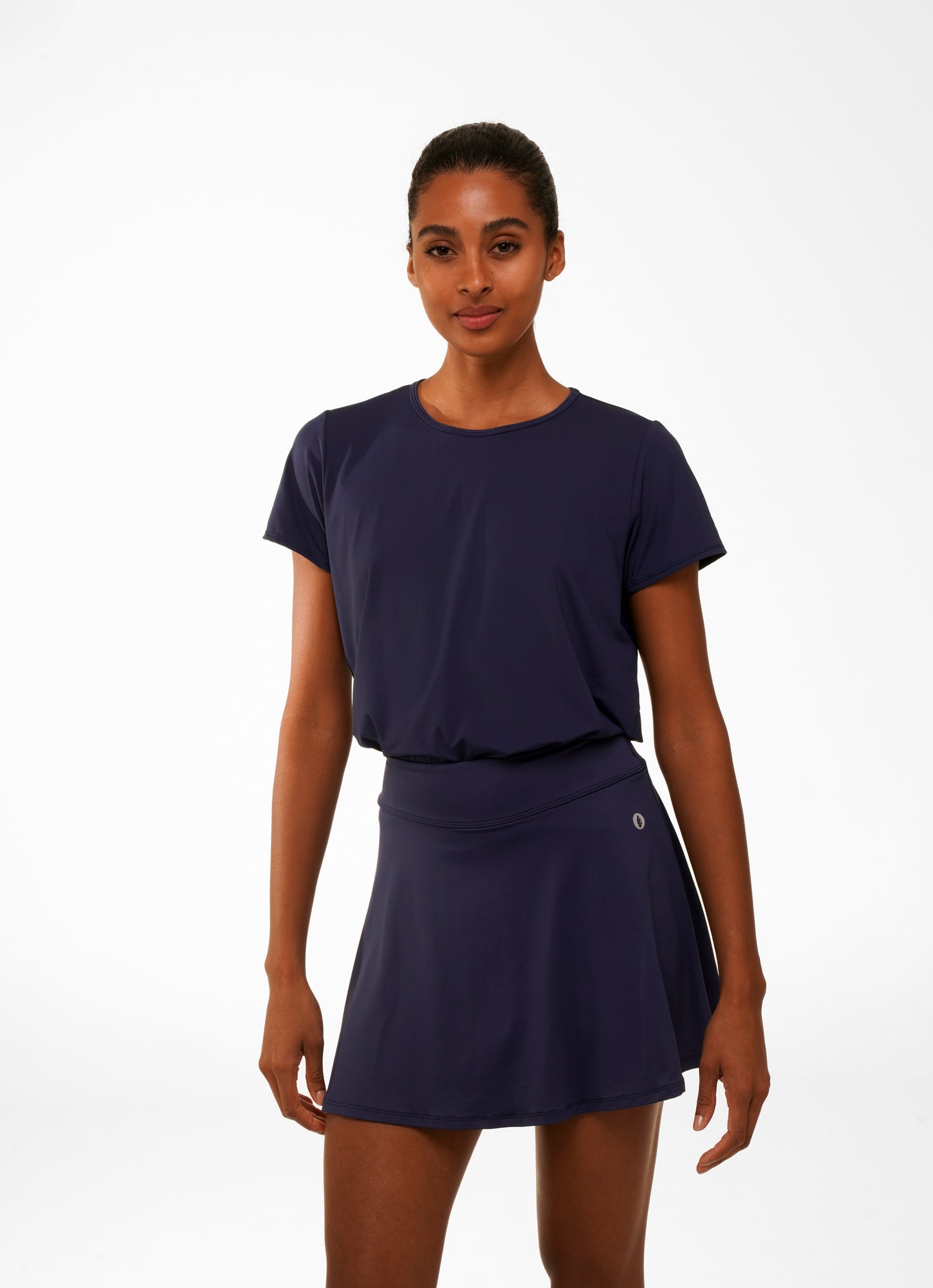 Court Short Saia 37cm (Marinho)