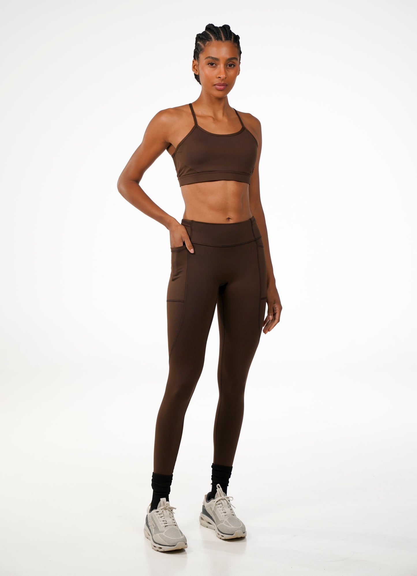 Legging 5 Pockets (Cafe Torrado)