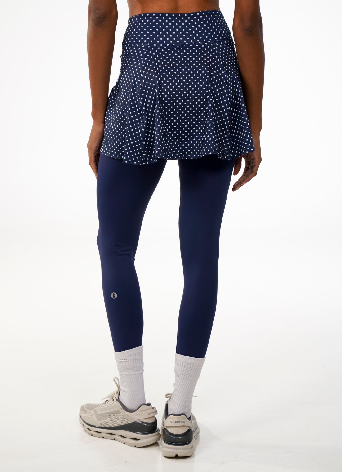 Legging com Saia Love (Navy Poa)