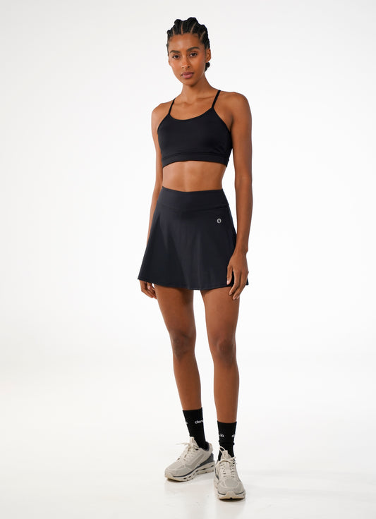 Short Saia Court (Black) 37cm