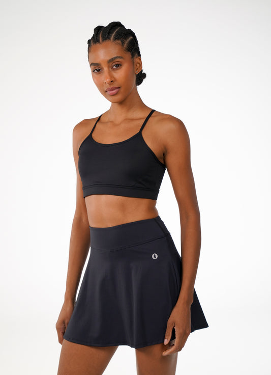 Short Saia Court (Black) 37cm