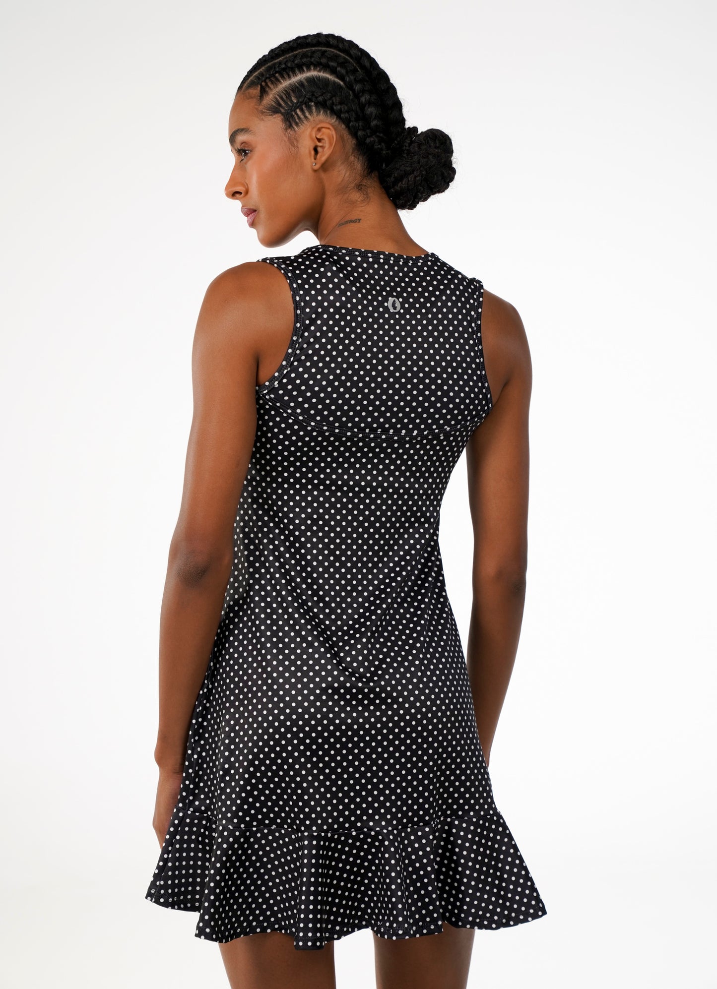 Vestido Up (Black Polka Dot)