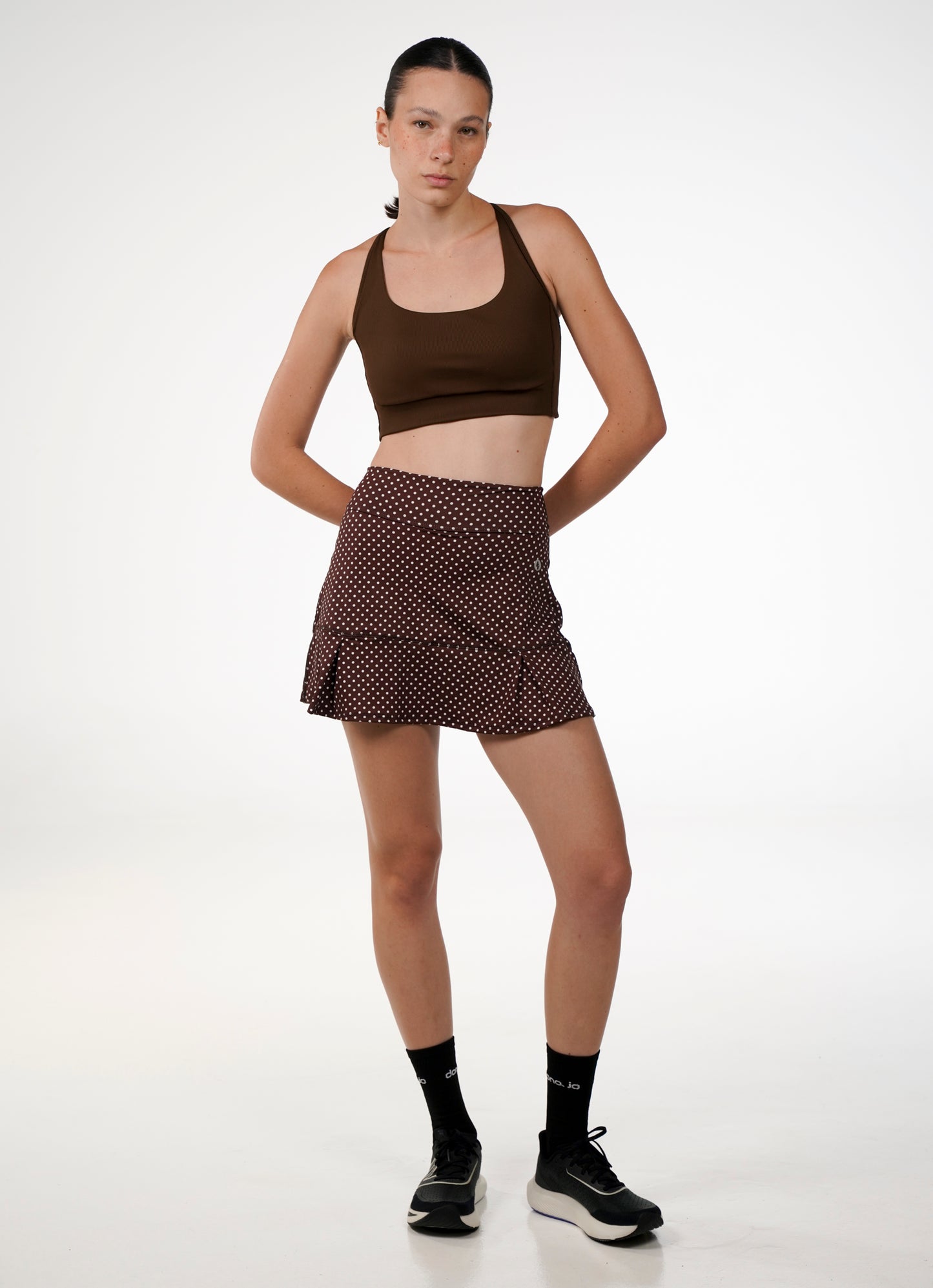 JoJo Short Saia 37cm (Cafe Poa)