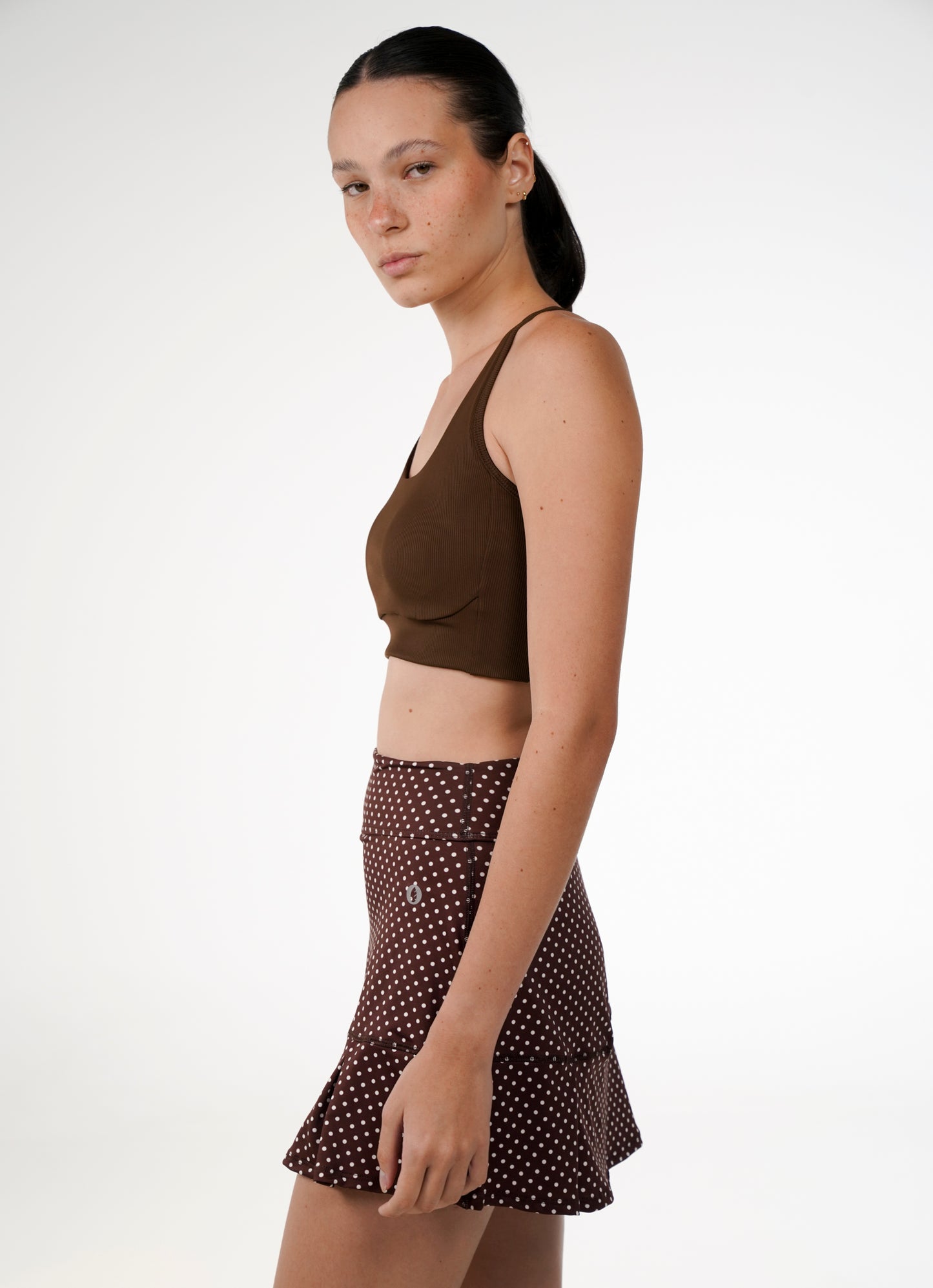 JoJo Short Saia 37cm (Cafe Poa)