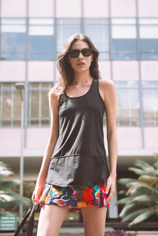 Regata Day Glow (Preto)