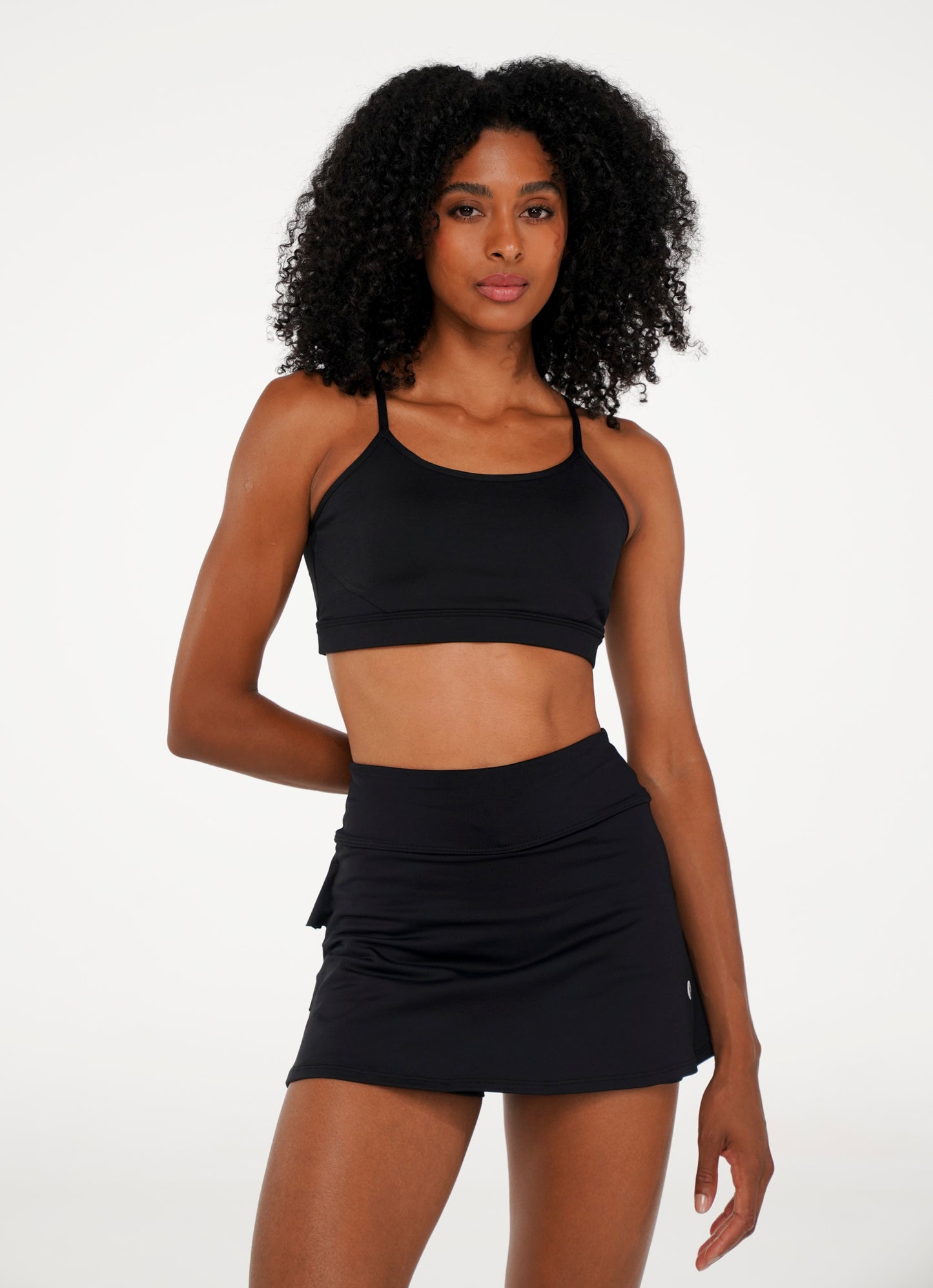 Short Saia Shakira (Black) 34cm