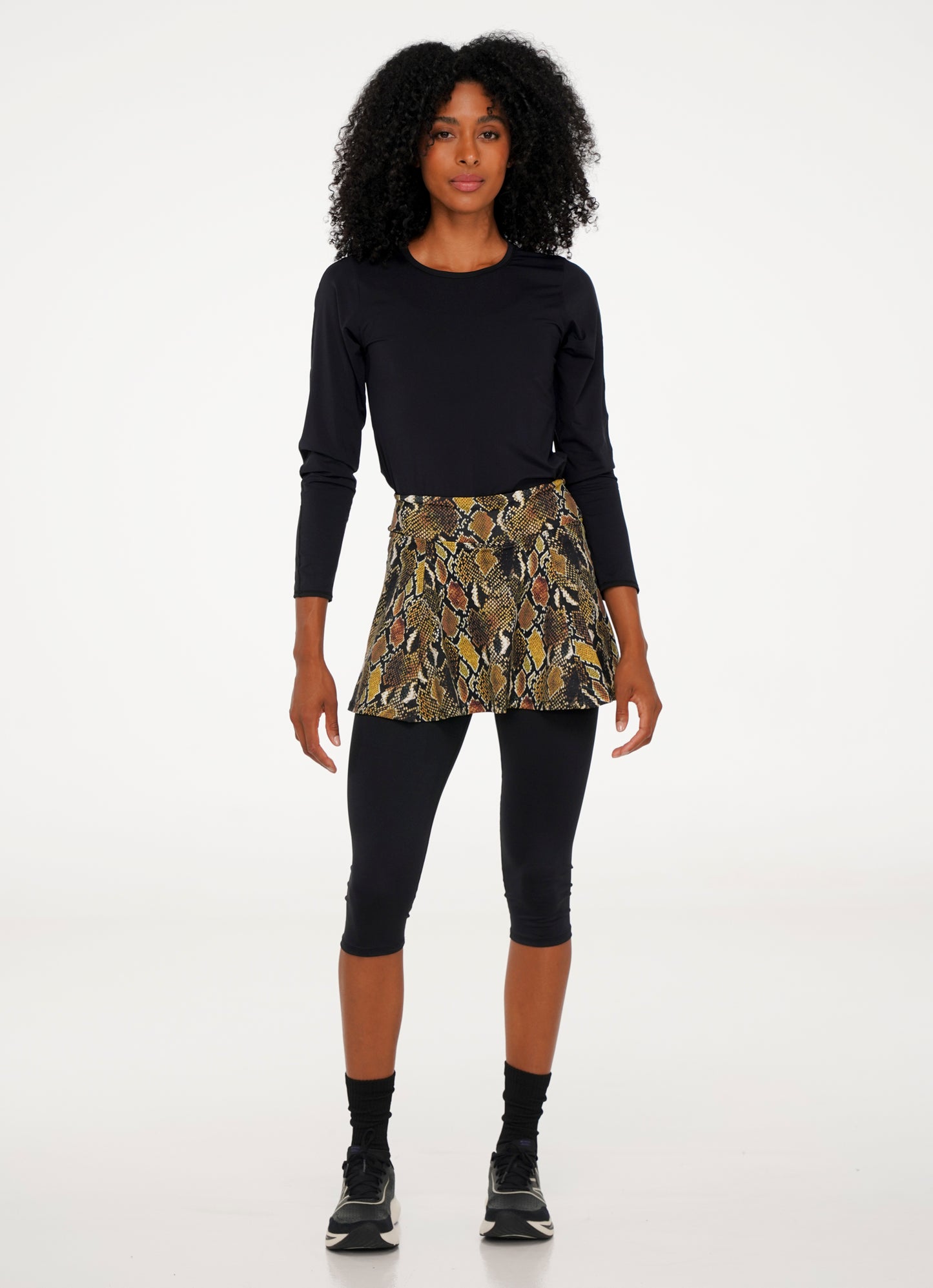 Capri com saia Love (Cobra)