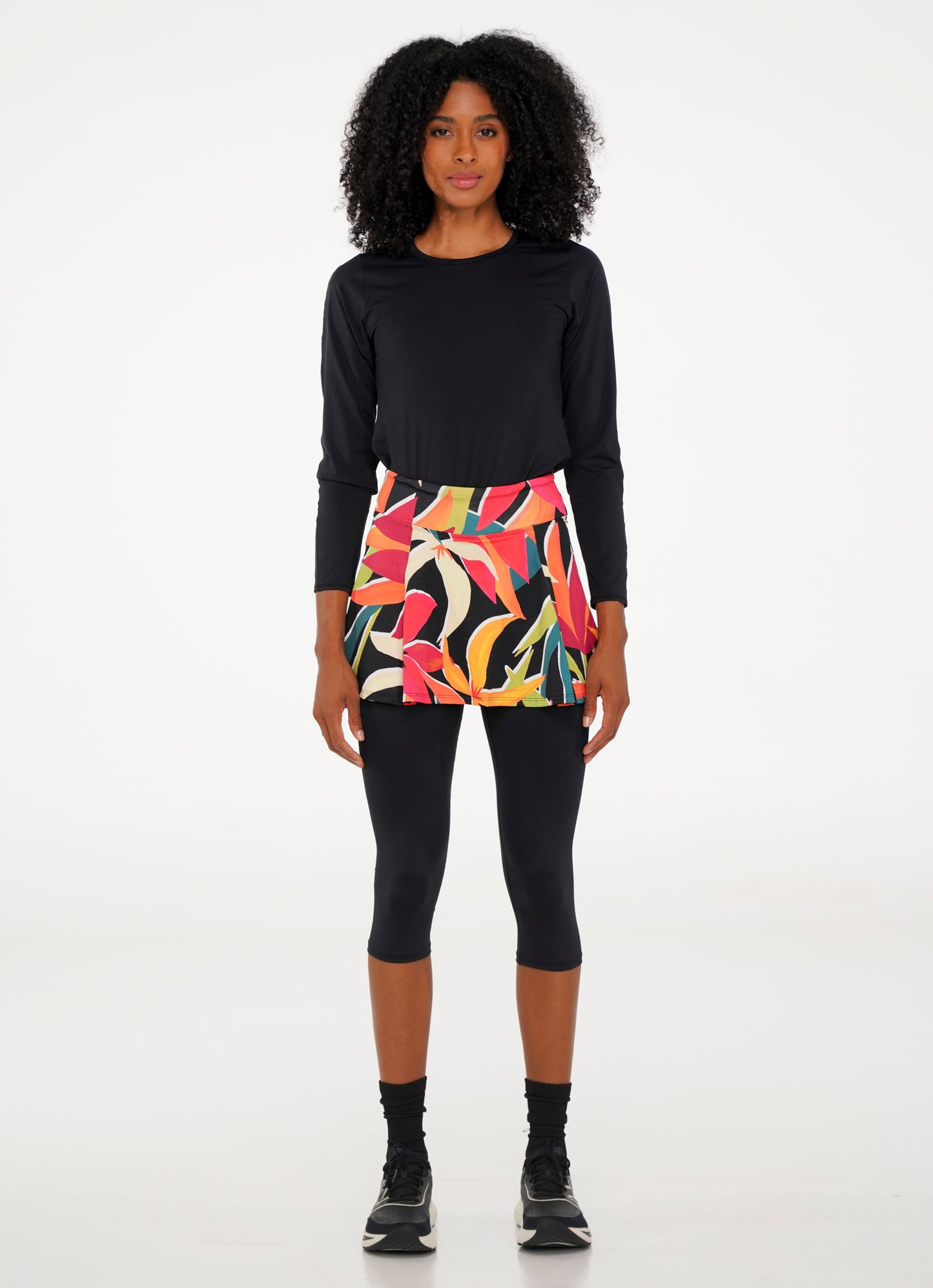 Capri com saia Love (Scarlet)