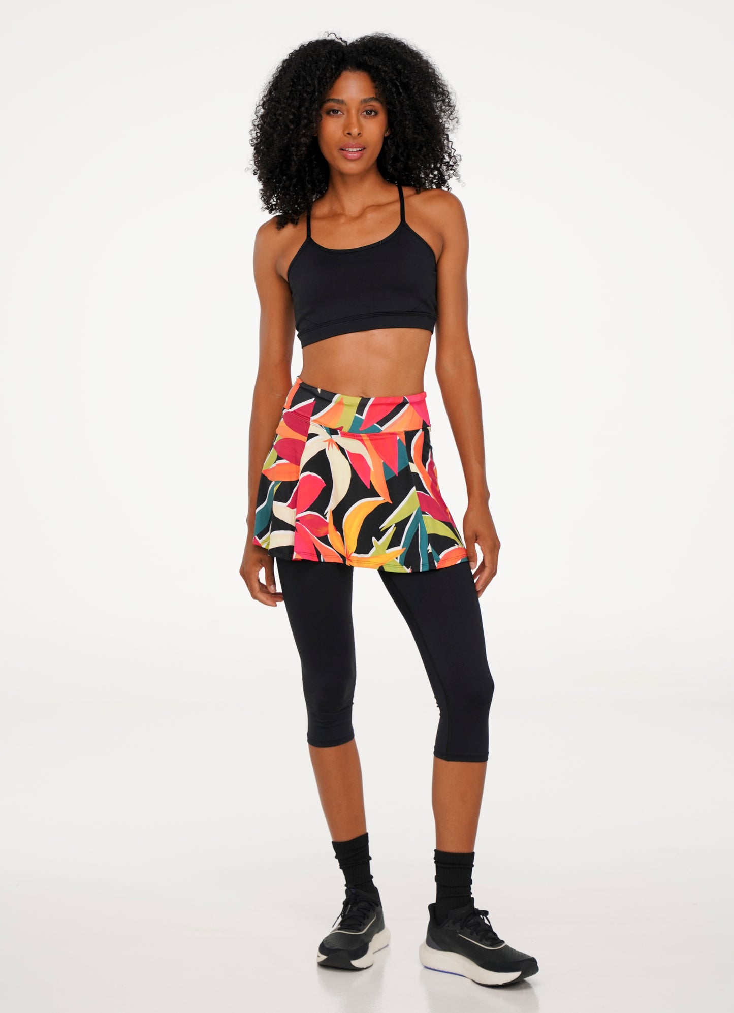 Capri com saia Love (Scarlet)