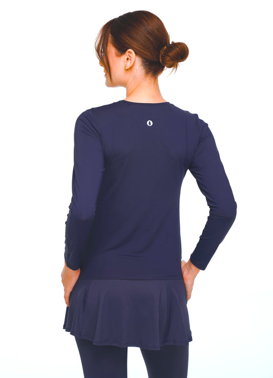 Manga Longa Luna (Azul Dark)