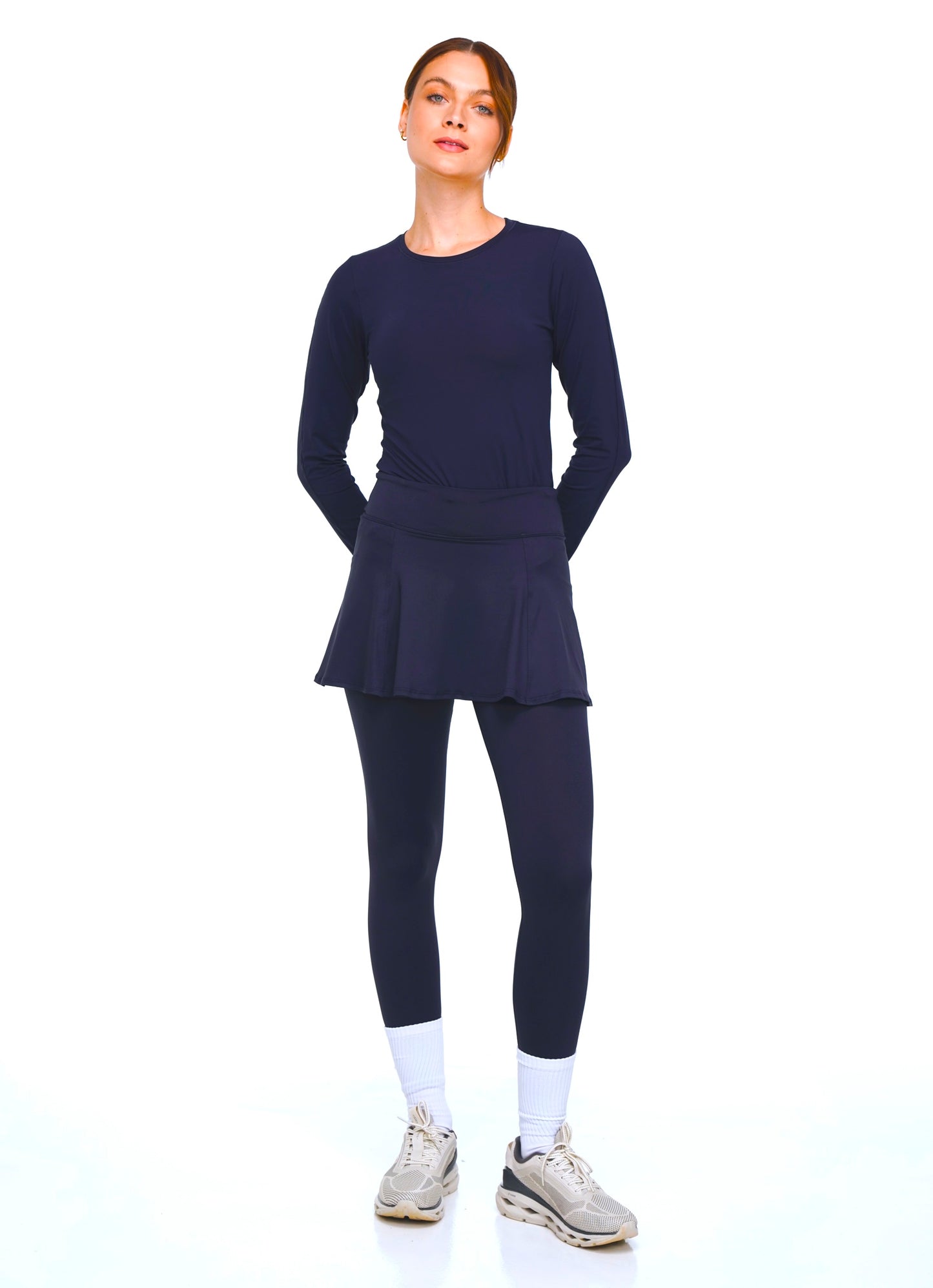 Manga Longa Luna (Azul Dark)