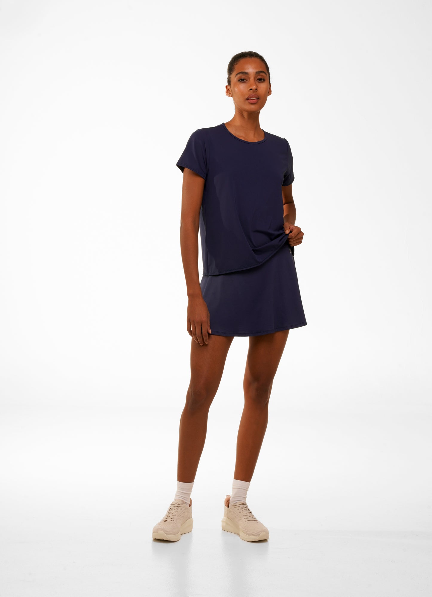 Court Short Saia 37cm (Marinho)