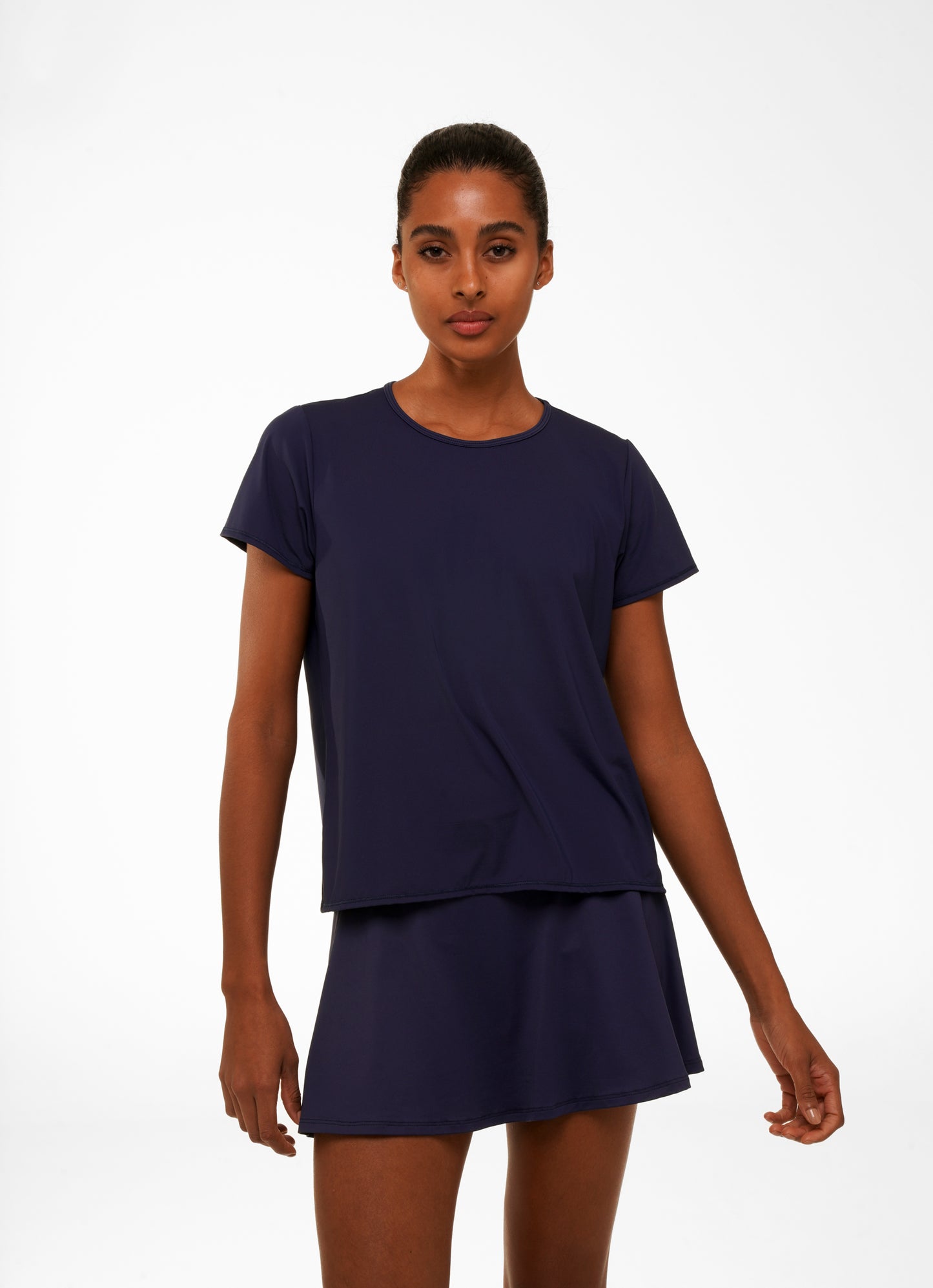 Court Short Saia 37cm (Marinho)