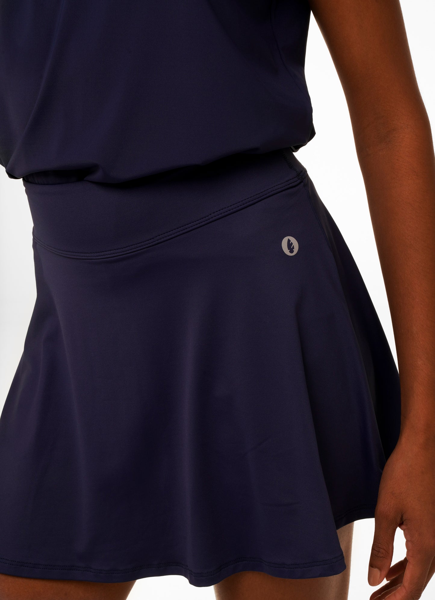 Court Short Saia 37cm (Marinho)