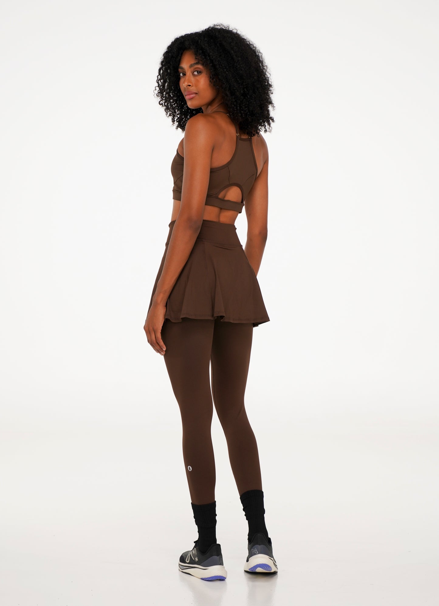 Legging com Saia Love (Cafe Torrado)