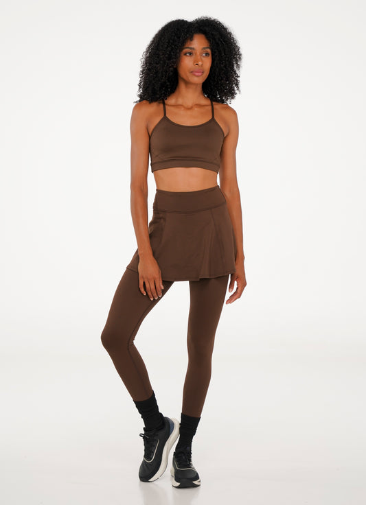 Legging com Saia Love (Cafe Torrado)